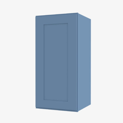 AX-W0942 Single Door Cabinets 9 Inch Wall Cabinet | Xterra Blue Shaker