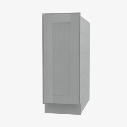 AN-FB09 Full Height Single Door Cabinets 9 Inch Base Cabinet | Nova Light Grey Shaker