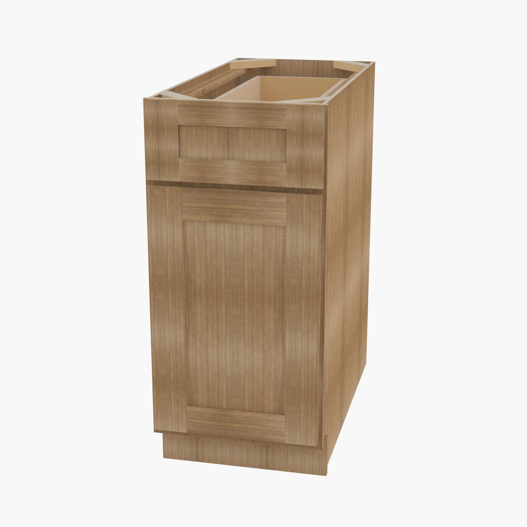 AR-B09 Single Door Cabinets 9 Inch Base Cabinet | Woodland Brown Shaker