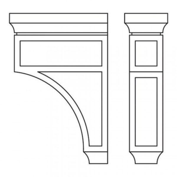 TQ-CORBEL75L Decorative Large Corbell | TSG Forevermark Townplace Crema