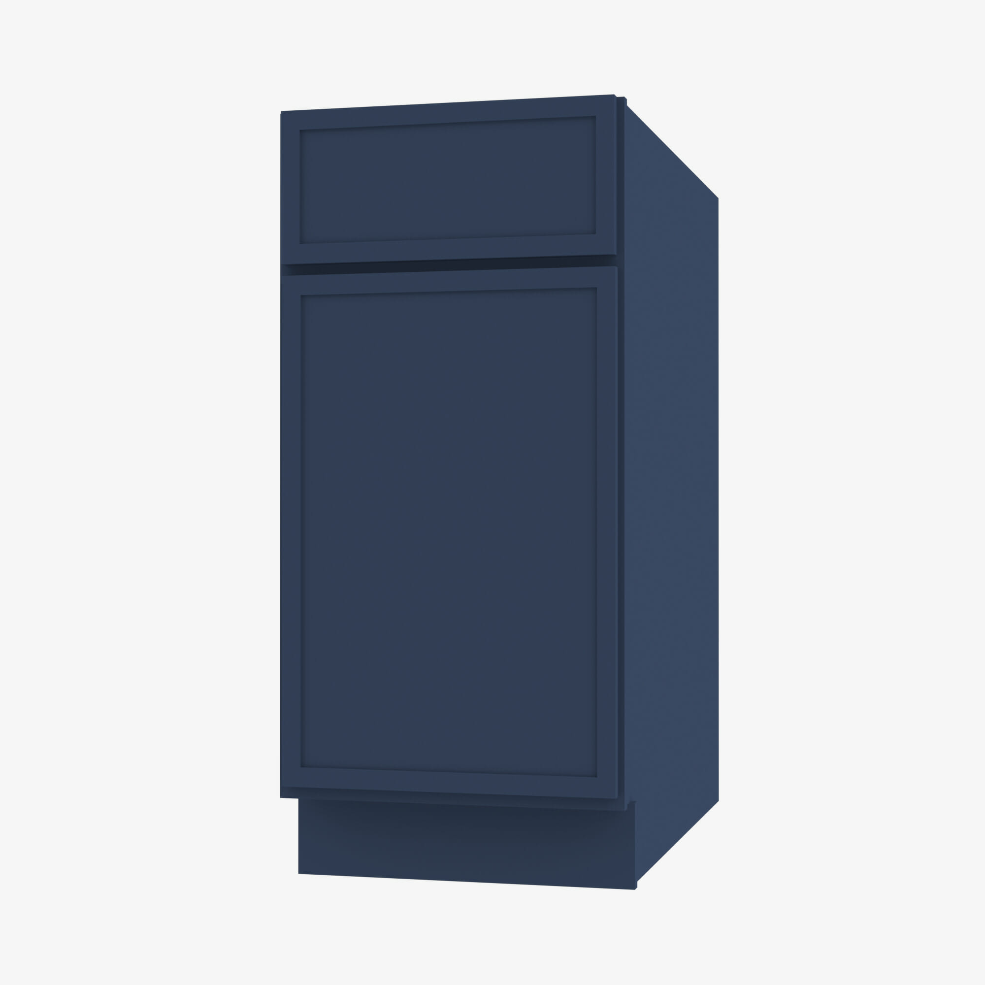 PD-B21 Single Door Cabinets 21 Inch Base Cabinet | Petit Blue