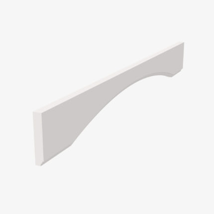 PW-VAL54S Arch Panel Valance | TSG Forevermark Petit White