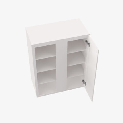 PW-WBLC30/33-3042 Single Door Cabinets 30 Inch Wall Blind Corner Cabinet | Petit White