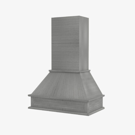 TG-CWH36 36 Inch Wall Range Hood Cabinet with Trimmable Top | Midtown Grey