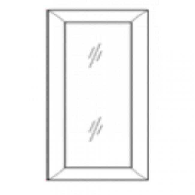 TQ-W3630BGD Wall Glass Door with No Mullion and with Clear Glass | TSG Forevermark Townplace Crema