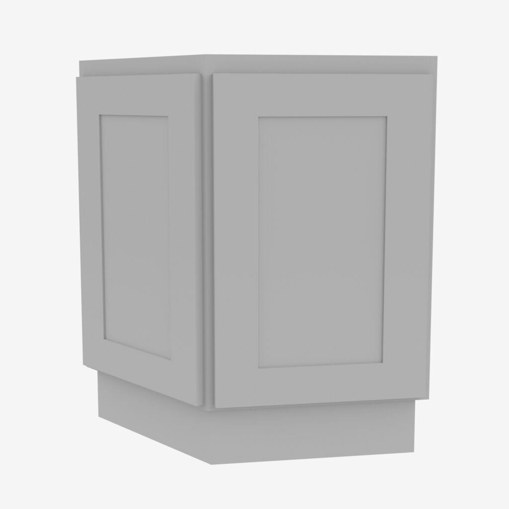 AB-AB24 24 Inch Base Angle Base Cabinets Cabinet | Lait Gray Shaker