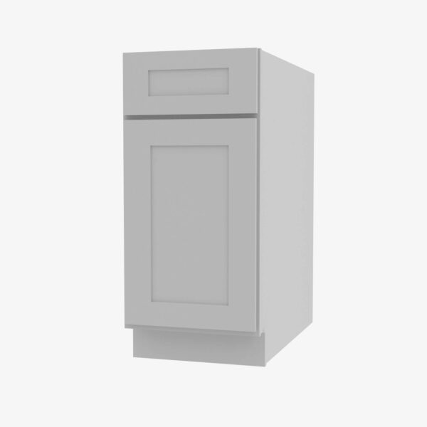 AB-B09 Single Door Cabinets 9 Inch Base Cabinet | Lait Gray Shaker