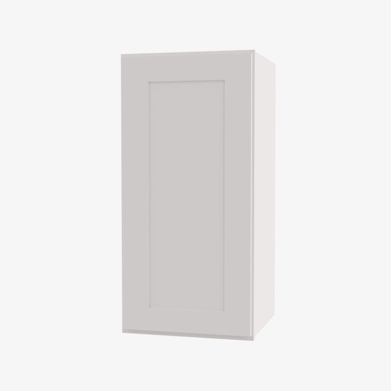 AW-W1230 Single Door Cabinets 12 Inch Wall Cabinet | Ice White Shaker