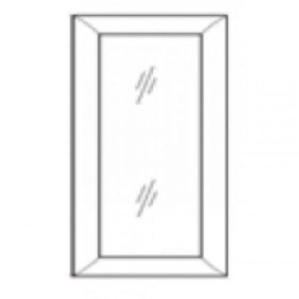 Wall Glass Door with No Mullion and with Clear Glass | AX-WDC2442GD