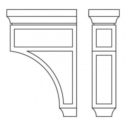 Decorative Large Corbel | AX-CORBEL75L