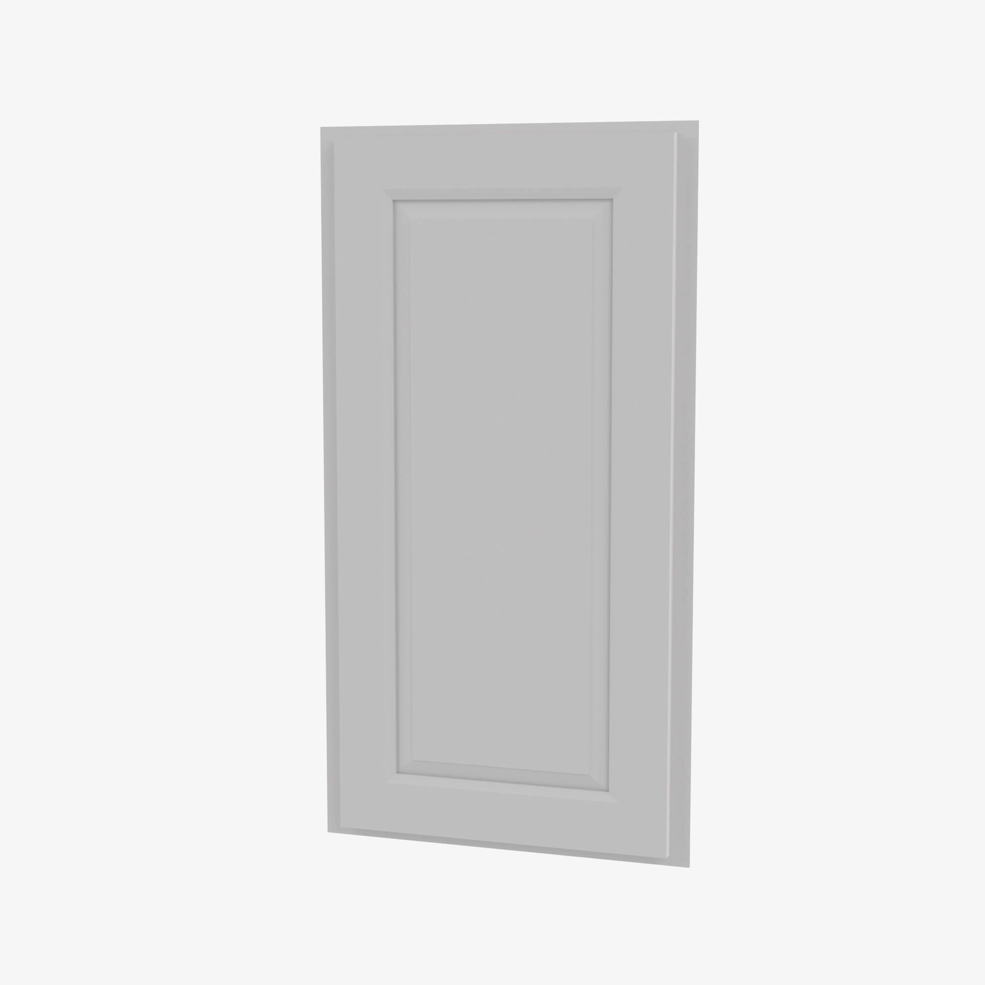 GW-AW30 Single Door Cabinets 30 Inch Wall Angle Corner Cabinet | Gramercy White