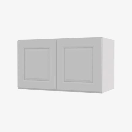 GW-W2424B Double Door 24 Inch Wall Cabinet | Gramercy White