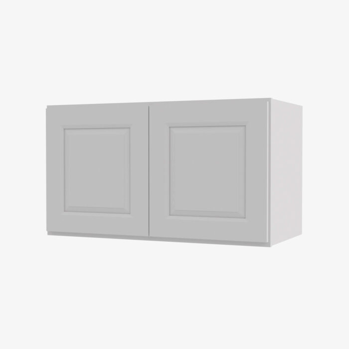 GW-W3618B Double Door 36 Inch Wall Cabinet | Gramercy White