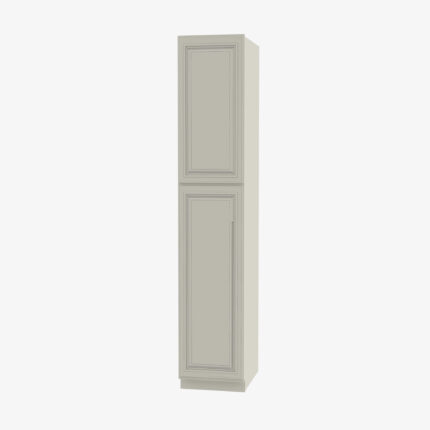 SL-WP1584 Double Door 15 Inch Tall Wall Pantry Cabinet | Signature Pearl