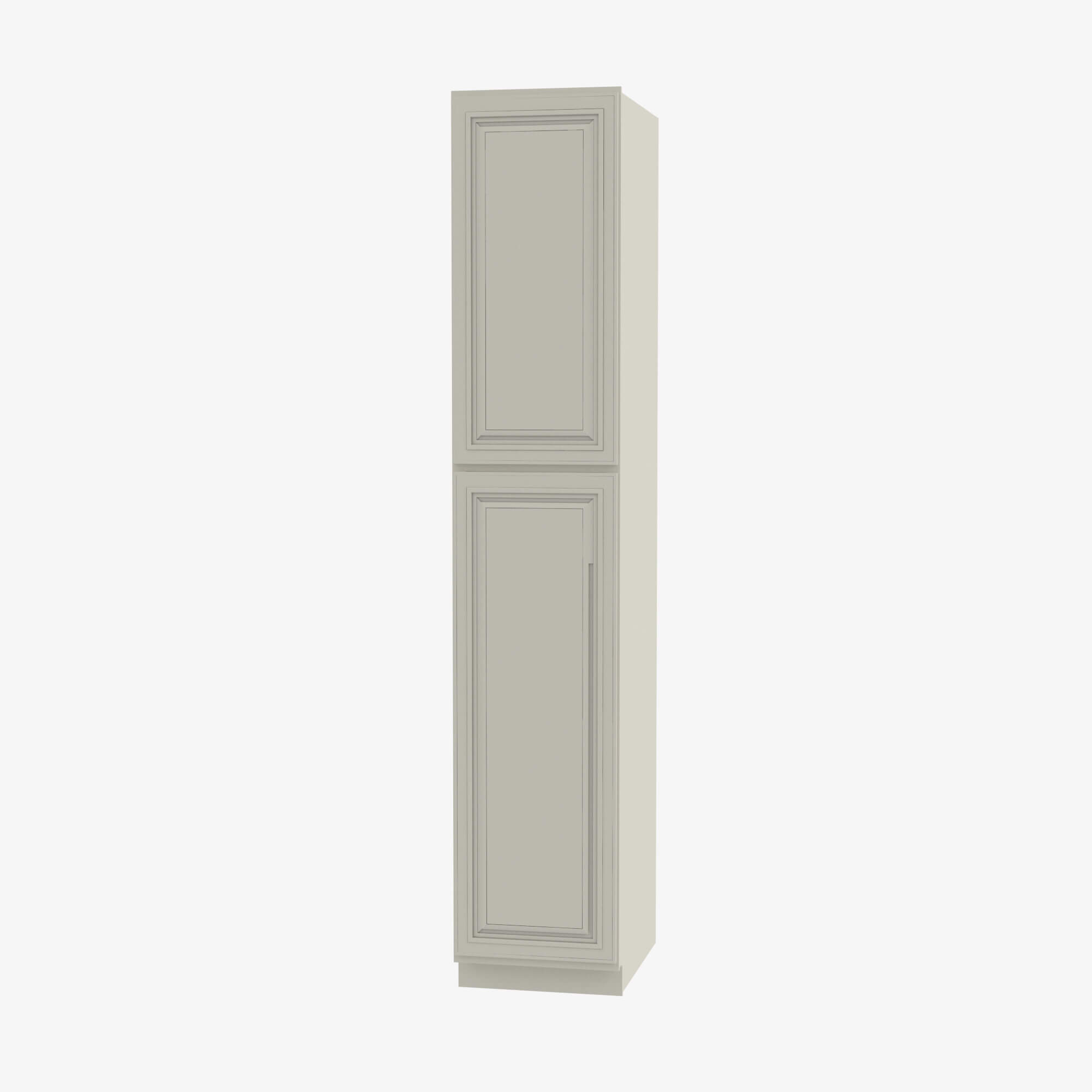 SL-WP1896 Double Door 18 Inch Tall Wall Pantry Cabinet | Signature Pearl