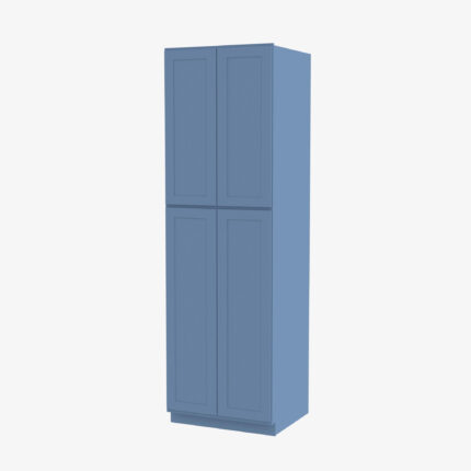 Tall Wall Pantry Cabinet with Butt Doors | AX-WP2490B