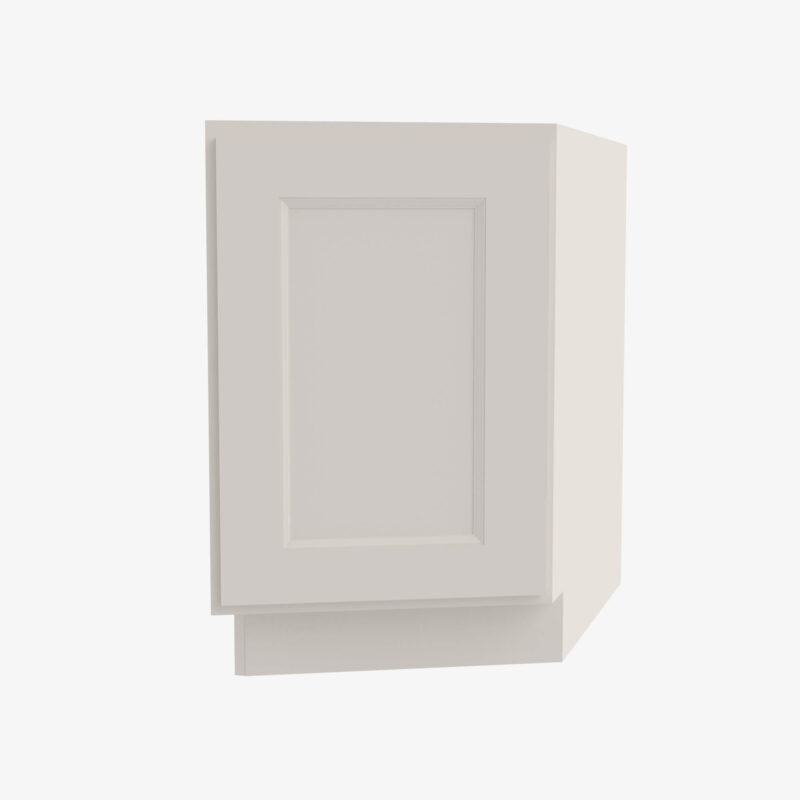 TQ-BTC12R Single Door Cabinets 12 Inch Base Base Transitional Cabinet Right | Townplace Crema