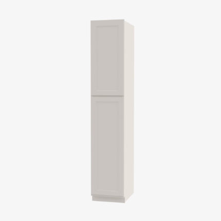 TQ-WP1584 Double Door 15 Inch Tall Wall Pantry Cabinet | Townplace Crema