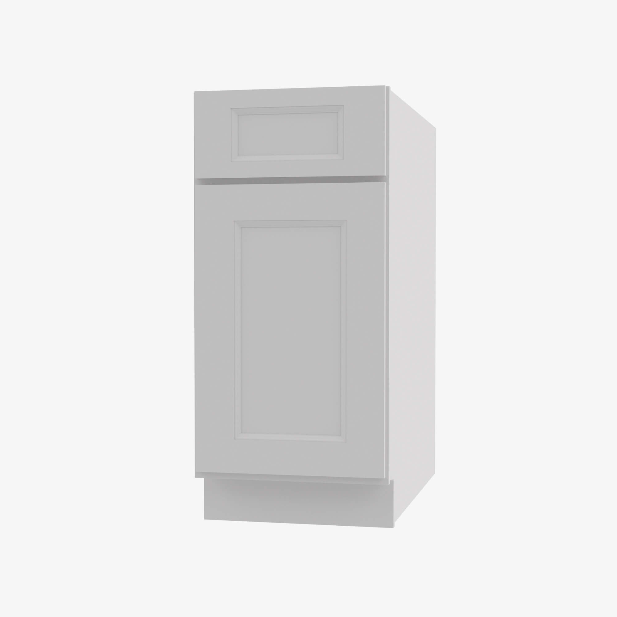 TW-B12 Single Door Cabinets 12 Inch Base Cabinet | Uptown White