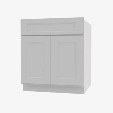 TW-B24B Double Door 24 Inch Base Cabinet | Uptown White