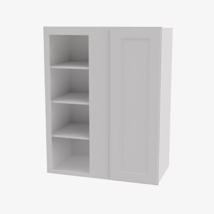 TW-WBLC30/33-3036 Single Door Cabinets 30 Inch Wall Blind Corner Cabinet | Uptown White