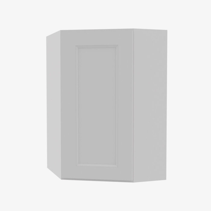 TW-WDC2430 Single Door Cabinets 24 Inch Wall Diagonal Corner Cabinet | Uptown White