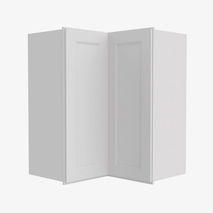 TW-WSQ2430 24 Inch Easy Reach Wall Corner Cabinet | Uptown White