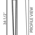 PW-LEG82 Half Decor Leg | TSG Forevermark Petit White