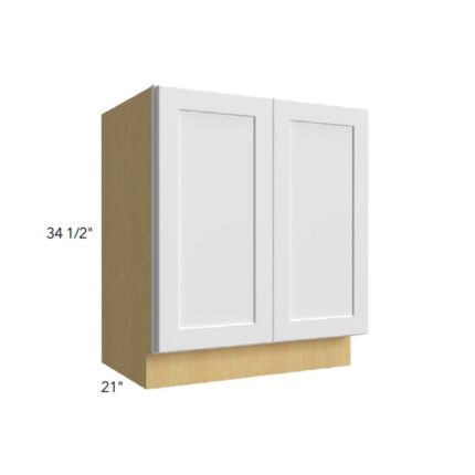 Fabuwood Quest Discovery Frost Full Height Double Door Vanity Base  Cabinet - QDF- VB36FD