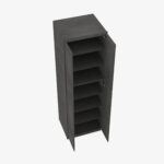 AA-WP2496B Four Door 24 Inch Tall Wall Pantry Cabinet with Butt Doors