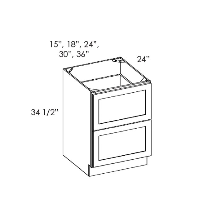 House of Cabinet Slate Raised Shaker -  2DB36