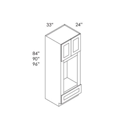 House of Cabinet Slate Raised Shaker -  OM3396B