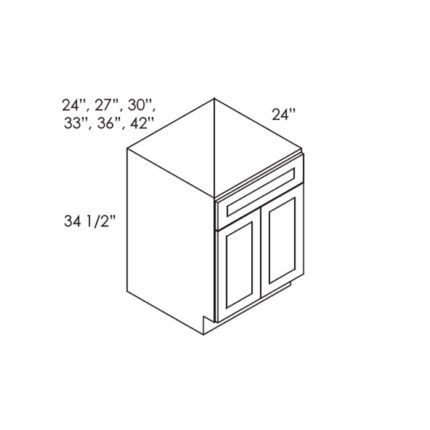 House of Cabinet Slate Raised Shaker -  SB42