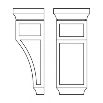 Forevermark TQ-CORBEL75M Decorative Medium Corbell