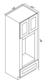 Forevermark Blue Xterra Blue Shaker 33 Inch Mdf Cabinets Cabinet