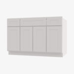 Forevermark AW-S4821B12D-34-1/2 Double Door 48 Inch Sink Base Combo Vanity with Drawers