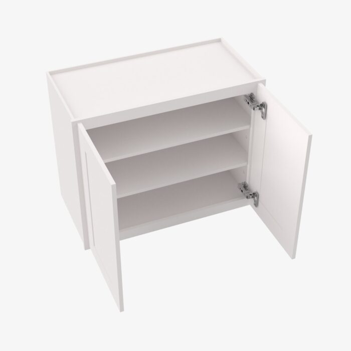 Forevermark White Ice White Shaker 36 Inch Mdf Cabinets Cabinet