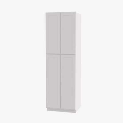 Forevermark AW-WP3090B Four Door 30 Inch Tall Wall Pantry Cabinet with Butt Doors