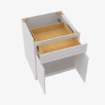 Forevermark White Gramercy White Cabinet 36 Inch Solid Birch Cabinet