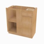 Forevermark Brown Petit Sand 39 Inch Solid Eucalyptus Grandis Cabinet