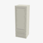 Forevermark SL-W2D1860 Single Door Cabinets 18 Inch Wall Cabinet With 2 Built-In Drawers