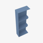 Forevermark Wall End Shelf with Open Shelves