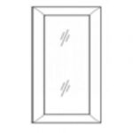 Forevermark Wall Glass Door with No Mullion and with Clear Glass