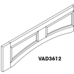 PH-VAD3612 Arch Panel Valance
