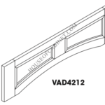 PH-VAD4212 Arch Panel Valance
