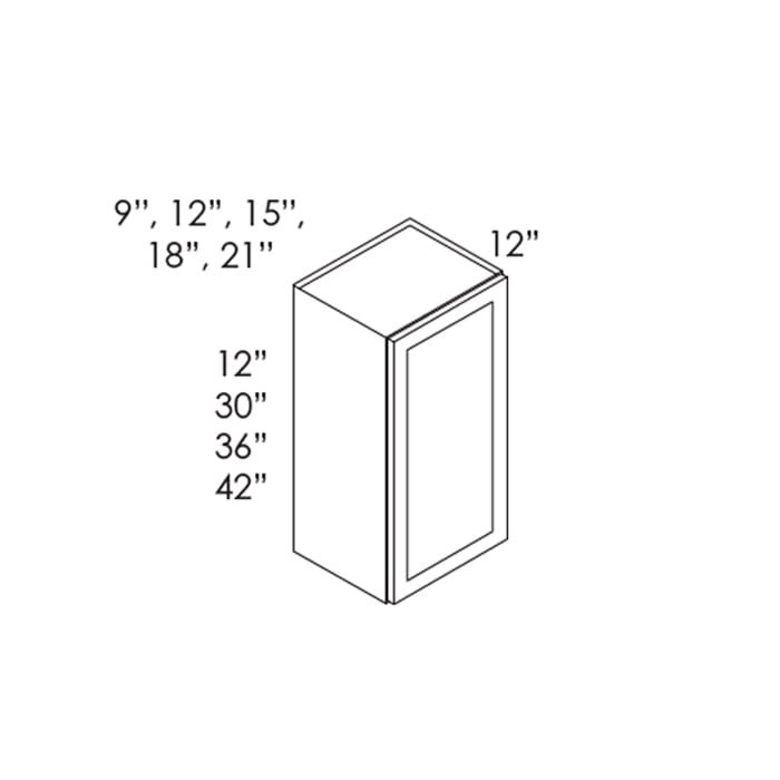 House of Cabinet Slate Raised Shaker - W0930