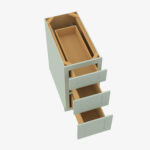 House of Cabinet Shallow Green Shaker -  DB15(3) - Image 2