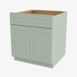 House of Cabinet Shallow Green Shaker -  SB27B - Image 2