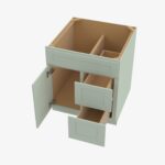 House of Cabinet Shallow Green Shaker - S3021DR-34-1/2 - Image 4
