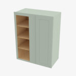 House of Cabinet Shallow Green Shaker - WBLC30/ 33-3030 - Image 4